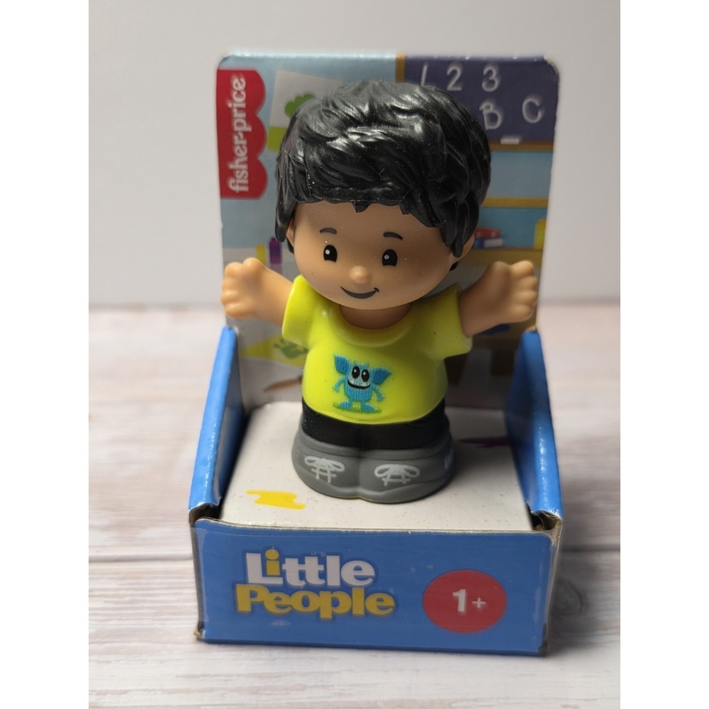 Little People Boy Figure Yellow Shirt 1+ HXC06/JBD47 (2024)